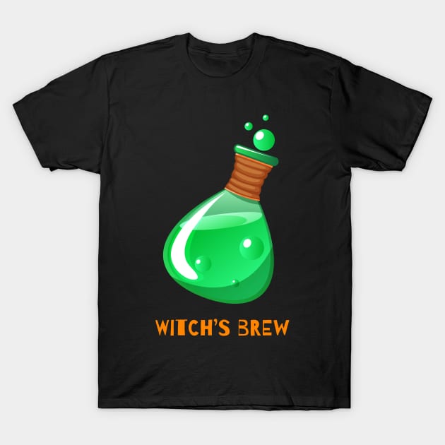 Witch's brew T-Shirt by DaKoArt